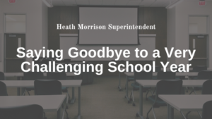 Heath Morrison Challenging School Year